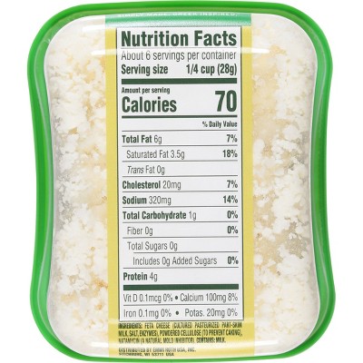 Athenos Traditional Feta Cheese - 6oz, 6 of 9