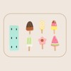 Freniland - Wooden Ice Cream Toy Set,7 Piece Pretend Play Popsicles with Holder, Montessori-Inspired Learning Toy for Toddlers Ages 18 Months+ - 3 of 4