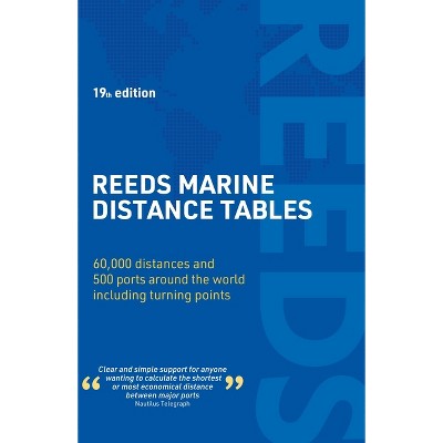 Reeds Marine Distance Tables 19th Edition - by  Kendall Carter (Paperback)
