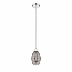 Vaz - 1 Light Stem Hung Mini Pendant In Industrial Style-7.63 Inches Tall and 5.88 Inches Wide - 1 of 1