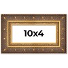 PosterPalooza | Panoramic Museum Gold Picture Frame - UV Acrylic, Foam Board Backing, Hanging Hardware - 2 of 4