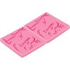 JDICTION Super Glossy Kangaroo Family Mold DIY Keychain Art Resin Silicone Molds Crafting with Epoxy - 4 of 4