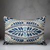 Creative Products Blue Colored Large Folk Pattern 14x20 Indoor / Outdoor Pillow - 3 of 4