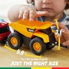 VROOMIX 3Pcs Utility Trucks Toy Set, Garbage Truck, Fire Truck, Construction Vehicle with Lights & Sounds, Educational Gift for Kids Boys Ages 3+ - 3 of 4