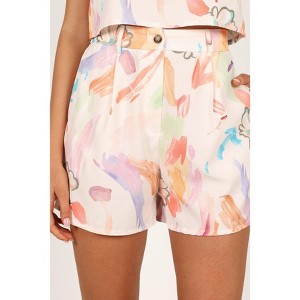 Petal and Pup Womens Carey High Waisted Shorts - 1 of 4