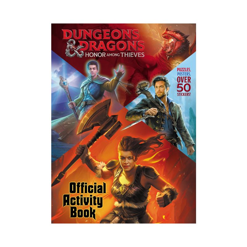 Dungeons & Dragons: Honor Among Thieves: Official Activity Book (Dungeons & Dragons: Honor Among Thieves) - by  Random House (Paperback), 1 of 2