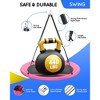 Mastgoal Sturdy & Comfortable 43 Inch Saucer Tree Swing Flying Indoor Outdoor Play Set Swing for Kids - 3 of 4