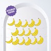 Big Dot of Happiness Let's Go Bananas Garland Banner, Tropical Party Birthday Decorations, Fruit Banner, 30 Feet of Cord, 15 Double-Sided Yellow - 2 of 4