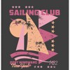 Sailing Club Port Windward New York Adult Crew Neck Short Sleeve Tee - 2 of 2