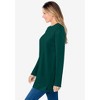 Woman Within Plus Size Waffle Thermal Sweatshirt - 4 of 4