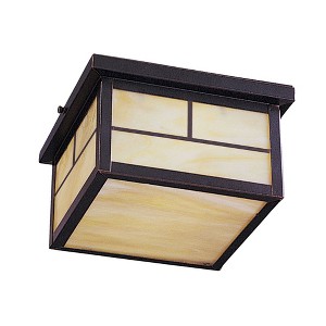 Maxim Lighting Coldwater 2 - Light Flush Mount in  Burnished - 1 of 4