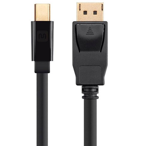 Monoprice Video Cable - 10 Feet - Black  Displayport 1.2 Cable - Select  Series : Target