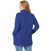 Woman Within Plus Size Zip-Front Microfleece Jacket - 3 of 4