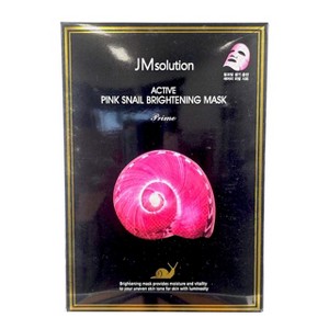 JMsolution Active Pink Snail Brightening Mask Prime (10 Sheets x