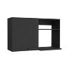 LunaLulinlk Kitchen Wall Cabinet, Two Shelves, Black Wengue Finish - 4 of 4