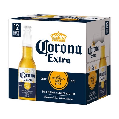 Corona Extra Lager Beer - 12pk/12 fl oz Bottles