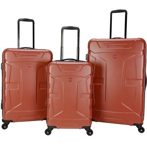 Moda Hard Side 3 Piece Luggage Set - 1 of 4