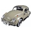 1966 Volkswagen Beetle Beige 1/24 Diecast Model Car by Motormax - 2 of 3