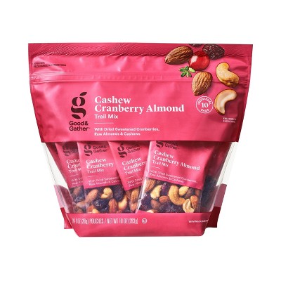 Cashew Cranberry Almond Trail Mix - 10oz/10ct  - Good & Gather™