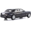 Rolls Royce Phantom EWB (Extended Wheelbase) Diamond Black 1/18 Diecast Model Car by Kyosho - 3 of 3