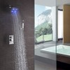 Sumerain Chrome Shower System with LED Showerhead and Brass Rough-in Valve - 3 of 4