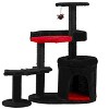 EROMMY Gothic Cat Tree, Pet Tower With Cat Scratching Post for Indoor Cats - 3 of 4