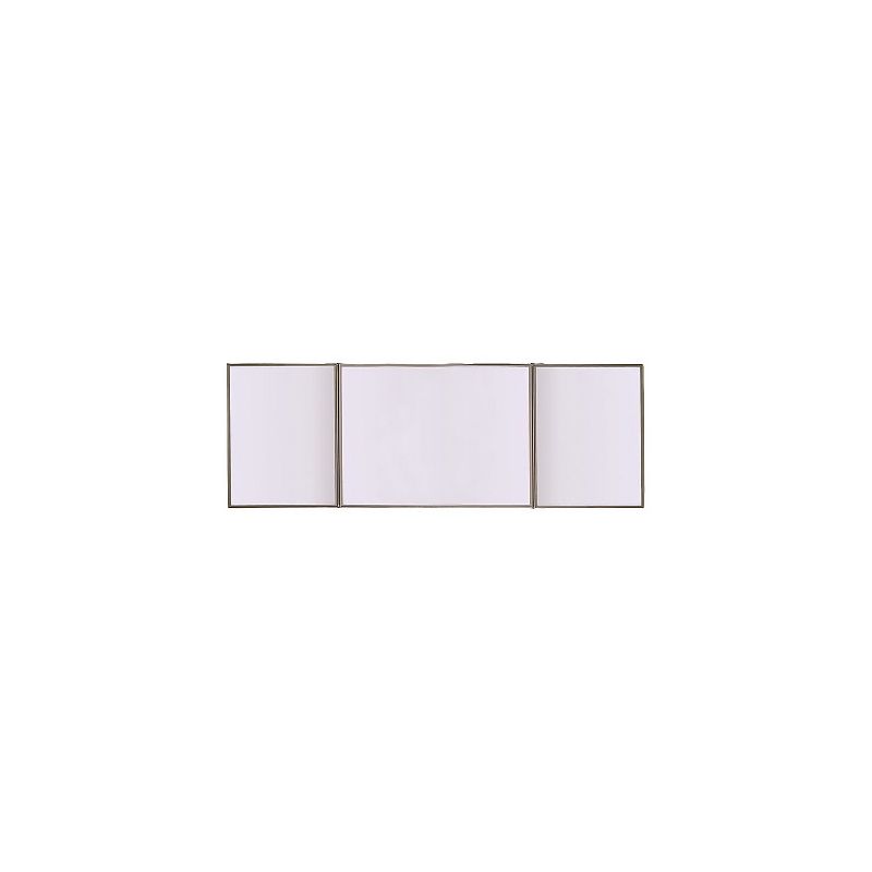 Ghent VisuALL PC Whiteboard Cabinet Fabric Bulletin Board Exterior Doors Beige GHE41300, 1 of 7