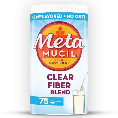 Metamucil Clear Digestive Fiber Blend - 11.6oz/75 Dose
