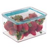 iDesign Plastic BPA-Free Pantry Food Storage Organizer Bin with Air-Tight Hinged Lid - Clear - 3 of 4