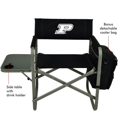 NCAA Purdue Boilermakers Deluxe Sports Chair with Side Table
