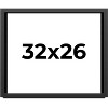 PosterPalooza | Shadow Box 1.5" Depth Black Picture Frame - UV Acrylic, Backing Board, Hanging Hardware - 2 of 4
