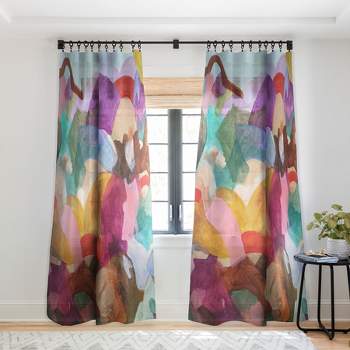 Laura Fedorowicz Beauty in the Connections Single Panel Sheer Window Curtain - Deny Designs