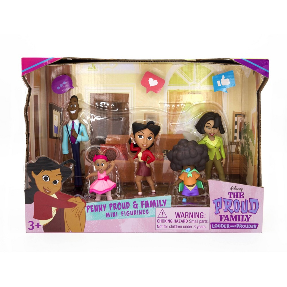 Fresh Dolls Disney The Proud Family Figure Set 5pcs