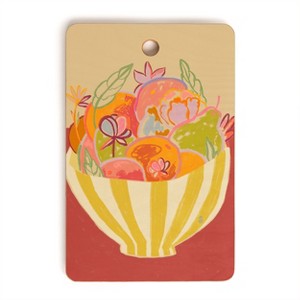 sandrapoliakov FRUIT AND FLOWER BOWL Rectangle Cutting Board - Deny Designs - 1 of 3