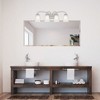 Designers Fountain Malone 4 - Light Vanity in  Brushed Nickel - 3 of 4