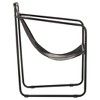 vidaXL - Vintage-Style Comfortable Real Leather Armchair, Easy to Assemble, Durable with Black Powder-Coated Iron Finish - 3 of 4