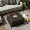 WestinTrends Fire Pit Fire Glass Tempered Glass Rocks for Fireplace Accessories - 2 of 4