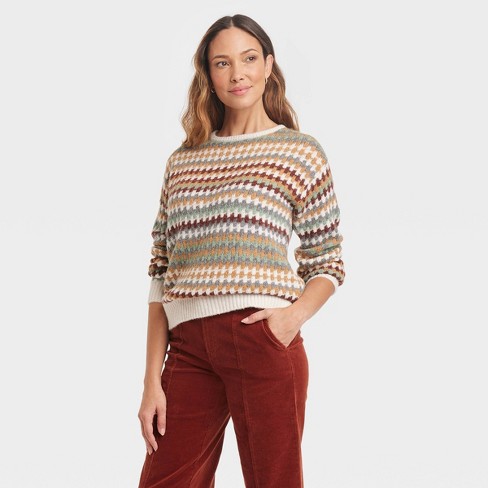 Striped deals sweater target