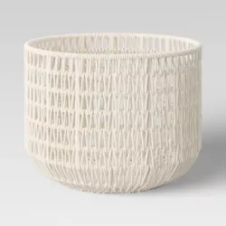 18" x 14" Rope Basket Cream - Project 62™