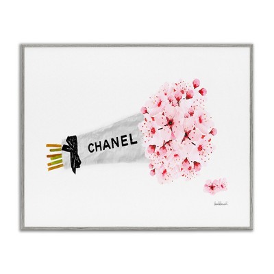 Stupell Industries Fashion Wrapped Cherry Blossoms, 20" x 16"