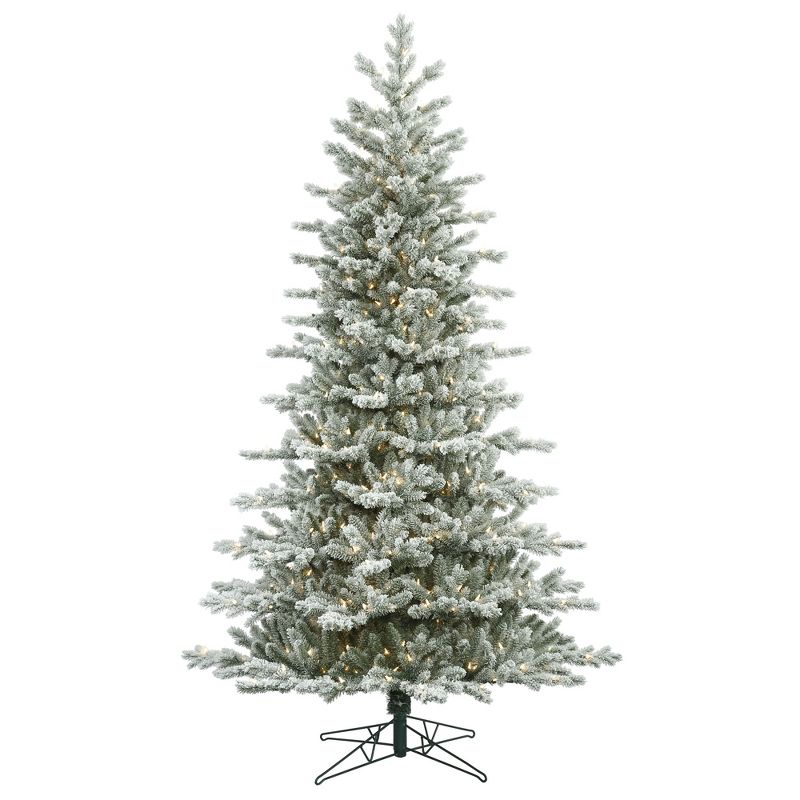 Vickerman Frosted Eastern Frasier Fir Artificial Christmas Tree, 1 of 5