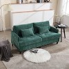 NicBex 69 Inch Loveseat,Modern Chenille Loveseat Sofa with Brown Wood Feets,Upholstered 2-Seater Couch for Living Room - 2 of 4