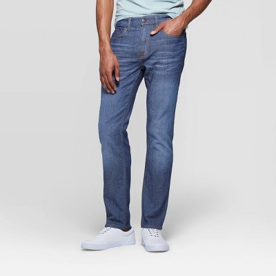 Men's Slim Fit Jeans - Goodfellow & Co™ Medium Blue 30x30 – Target ...