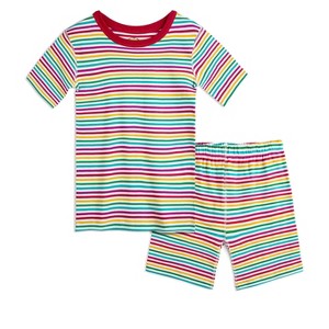 Mightly Toddler Fair Trade 100% Organic Cotton Tight Fit Shorite Pajamas Set - 1 of 3