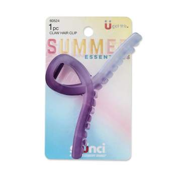 scünci Loop Claw Clip - Frosted Ombre Purple/Blue - All Hair