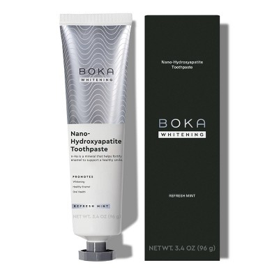 Boka Whitening- Fluoride Free- Nano Hydroxyapatite Toothpaste - 3.4oz