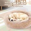 Donut Dog Bed,Brown Cat Bed Washable,Round Dog Donut Bed Washable-Maison Boucle - 2 of 4