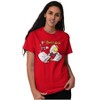 Christmas Dennis Santa Beard Thief Graphic T Shirt Men or Women Brisco Brands - 3 of 4