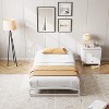 Low Profile Bed Frame, 6 Inch Heavy-Duty Metal Platform with Arch Design, No Box Spring, Non-Slip & Noise-Free, 1000 lbs Capacity, Easy Assembly - 4 of 4