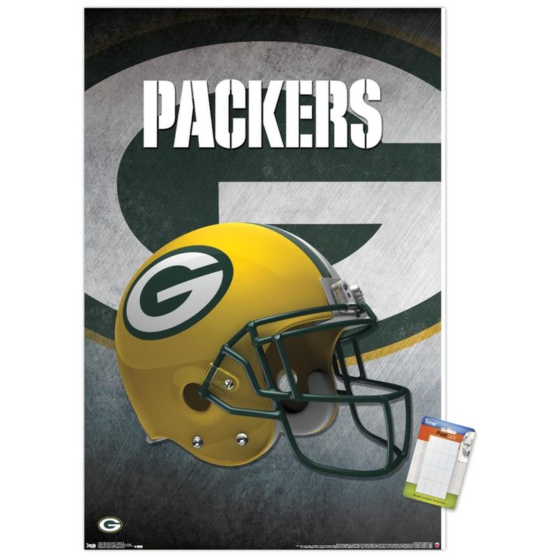 Trends International NFL Green Bay Packers - Helmet 16 Unframed Wall Poster Prints, 1 of 7